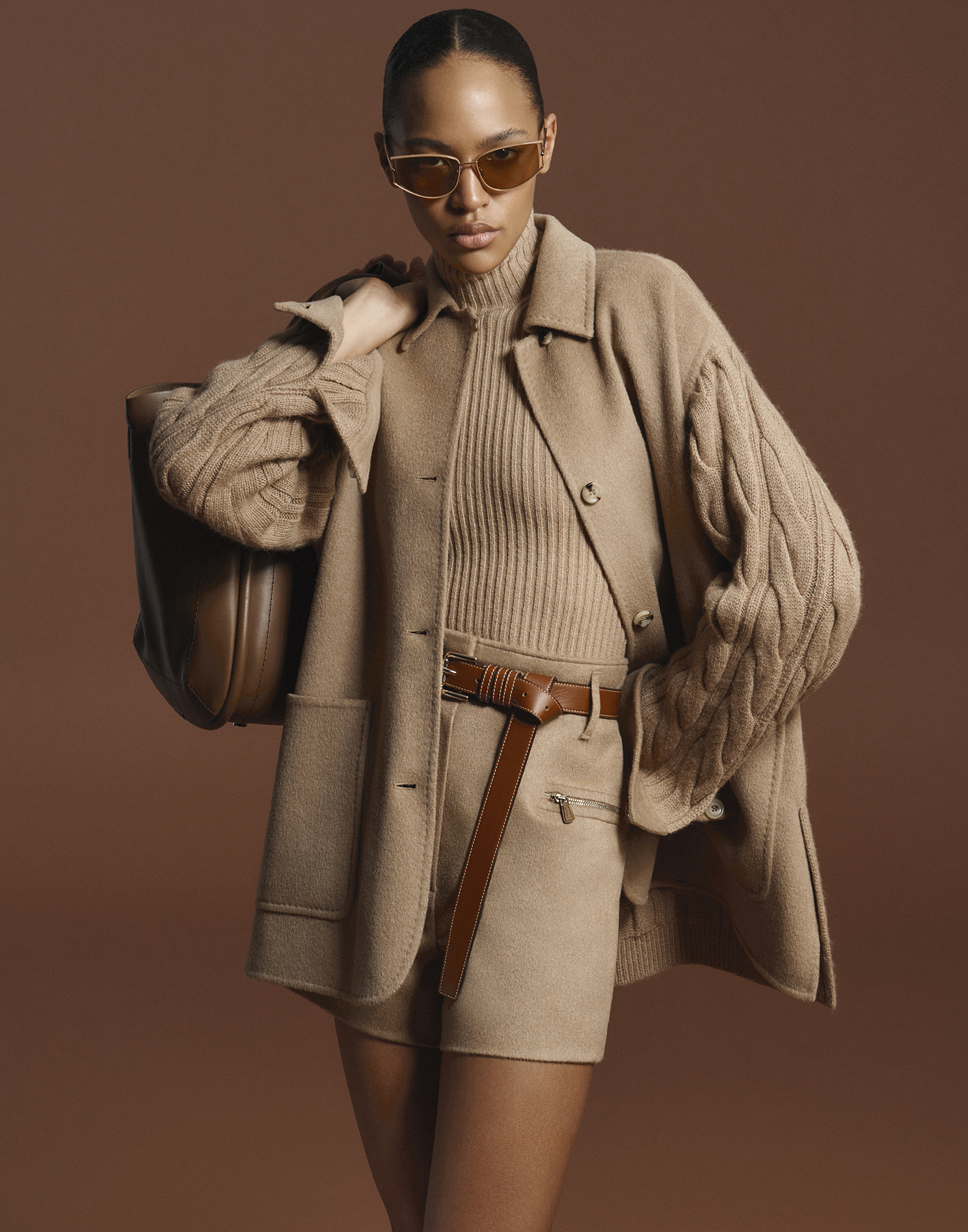 FW25   MAX MARA   CATALOGUE   CAMEL   LOOK 4 Max Mara